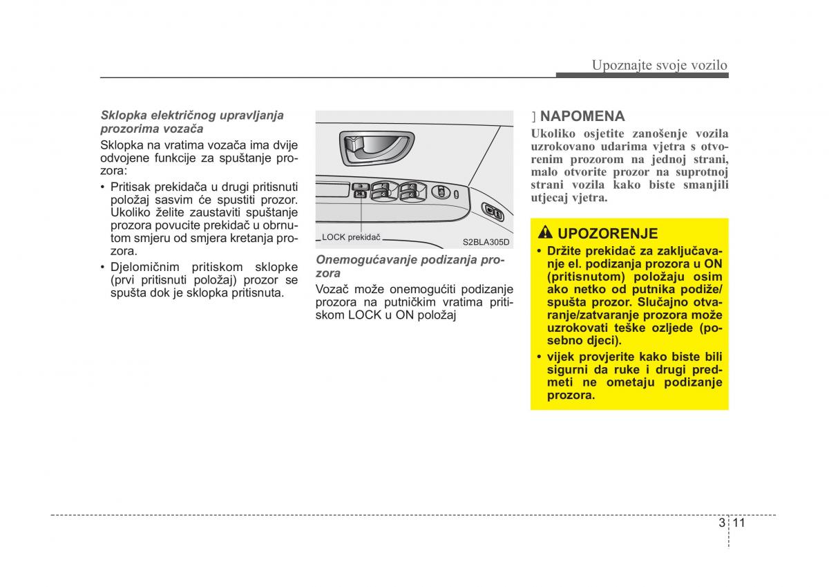 KIA Sorento I 1 vlasnicko uputstvo / page 21