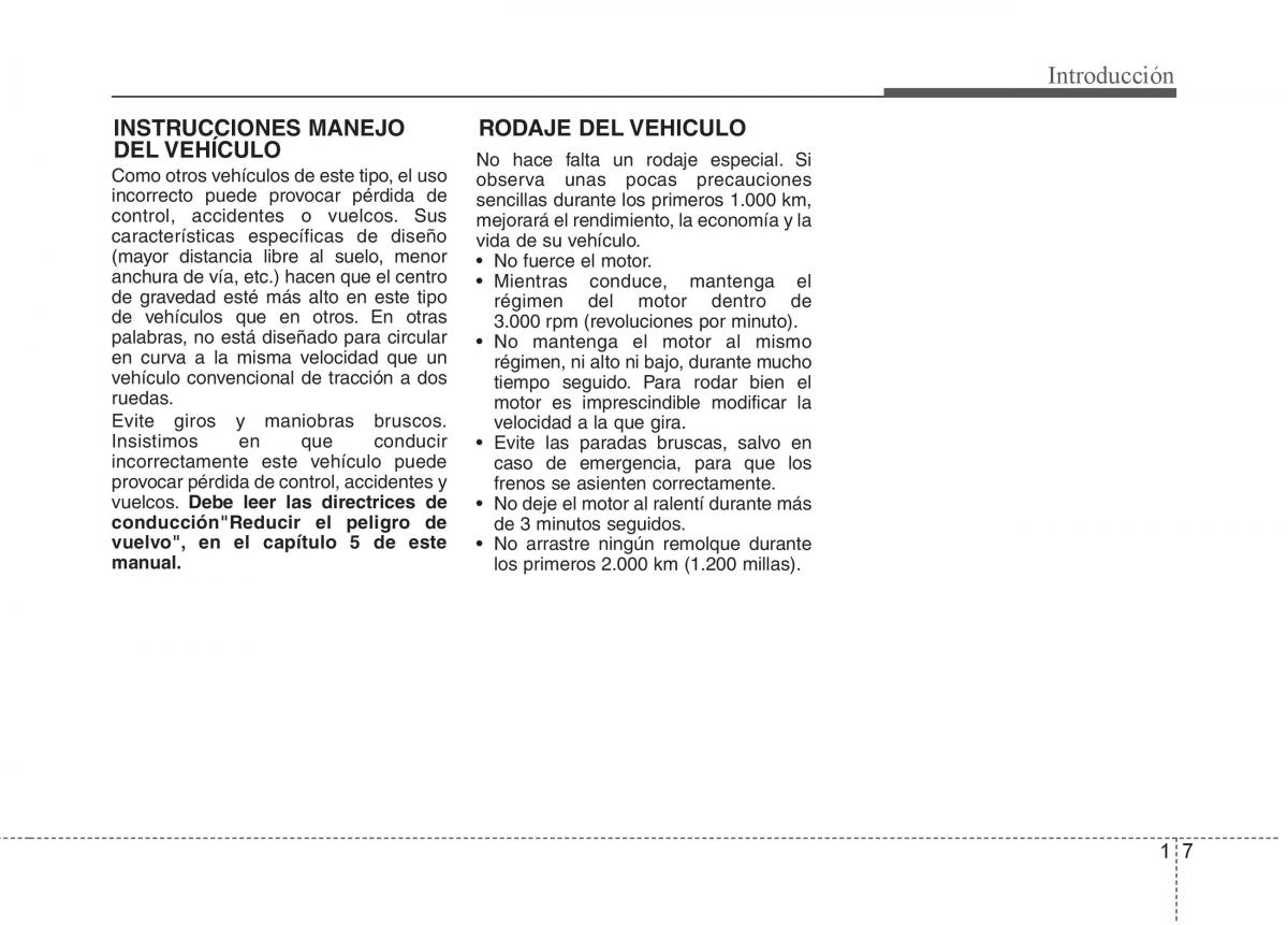 KIA Sorento II 2 manual del propietario / page 7