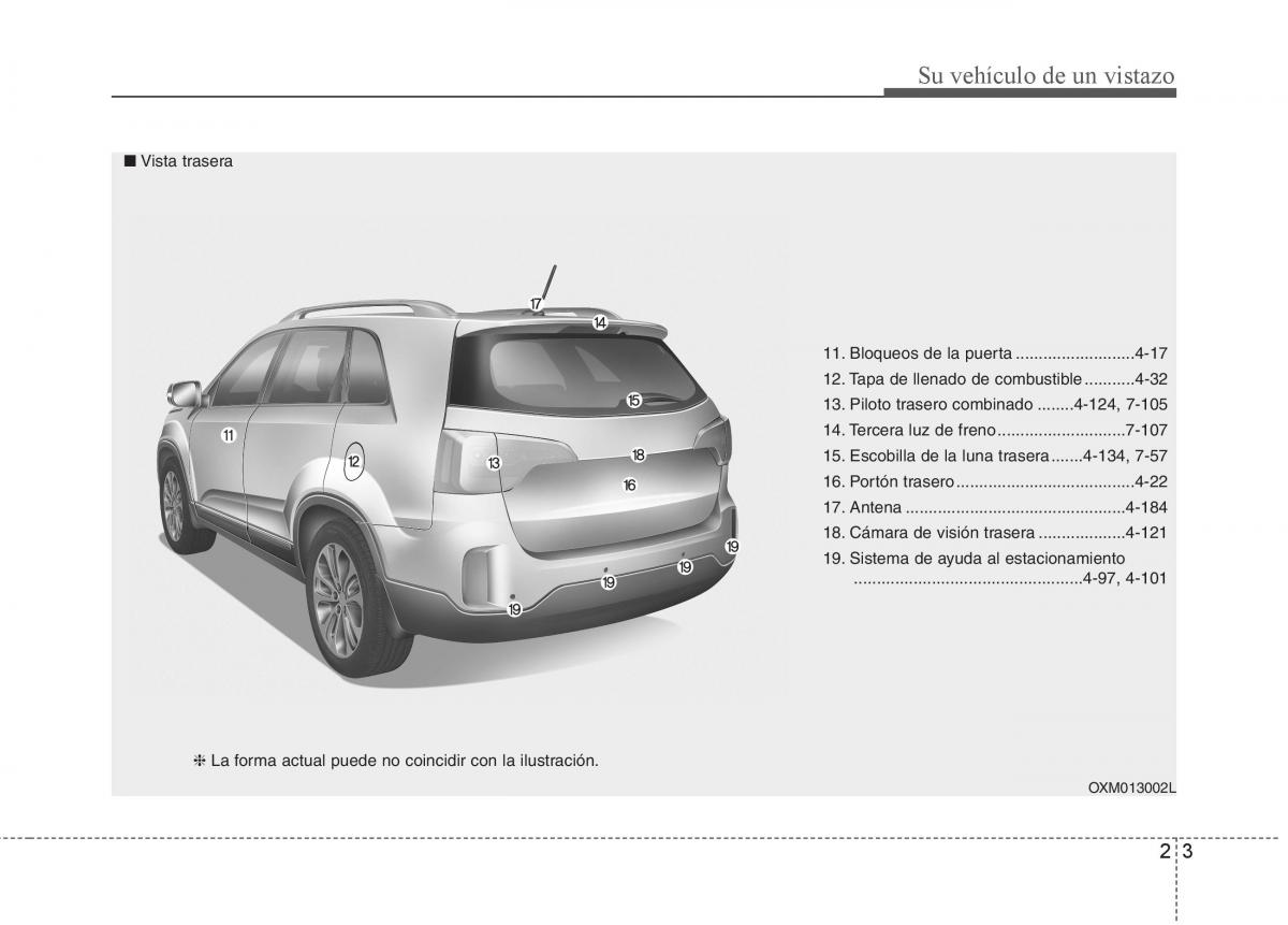 KIA Sorento II 2 manual del propietario / page 10