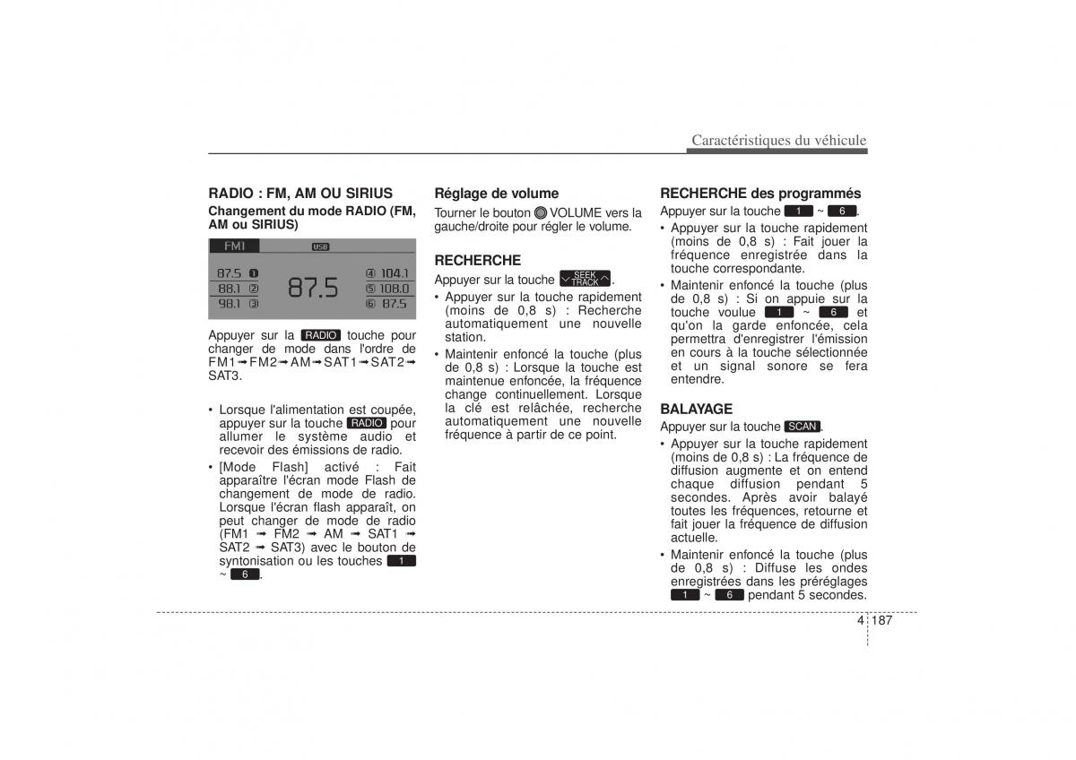 KIA Sorento II 2 manuel du proprietaire / page 293