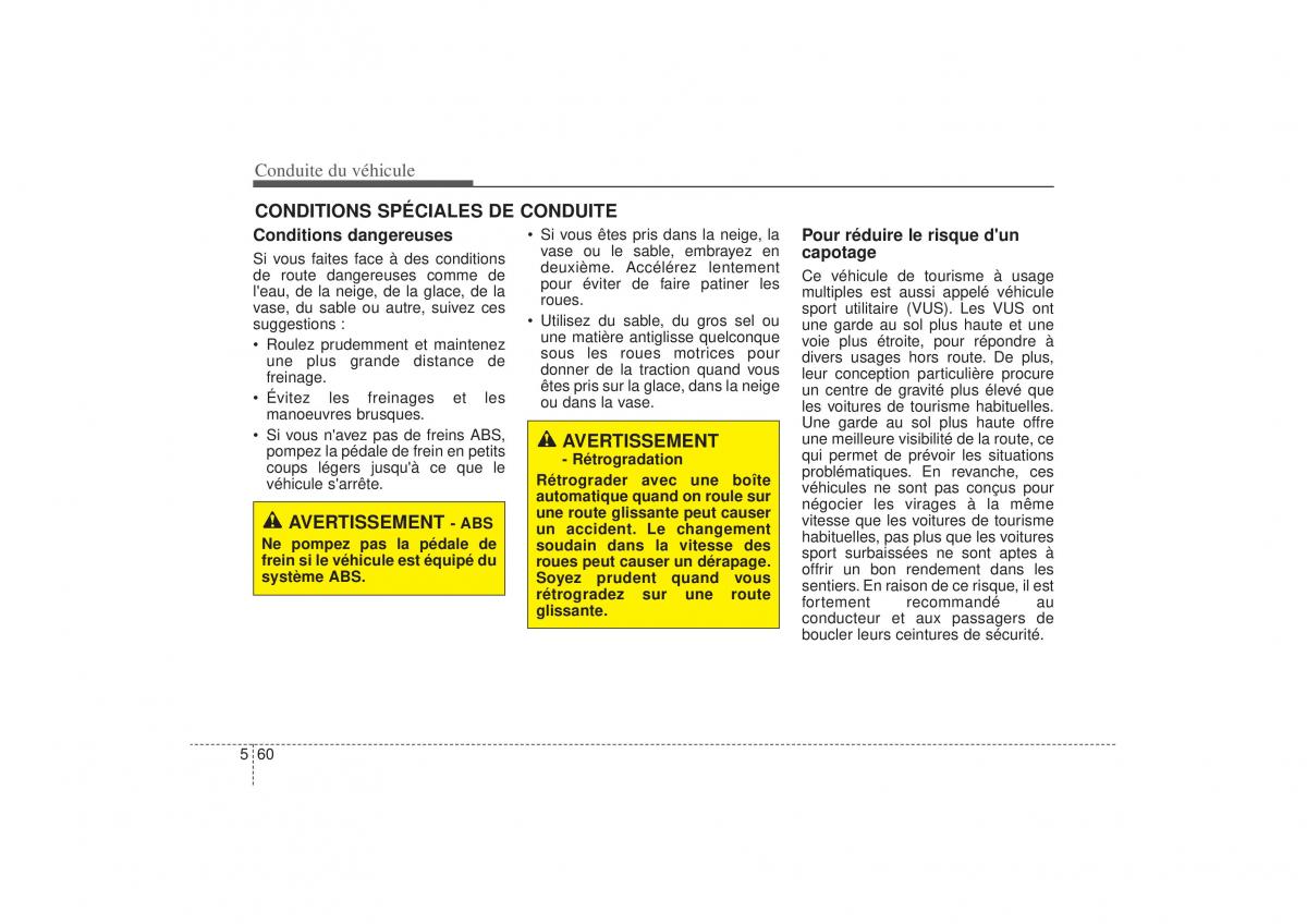 KIA Sorento II 2 manuel du proprietaire / page 387