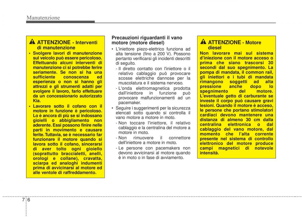 manual KIA Sorento KIA Sorento II 2 manuale del proprietario / page 562