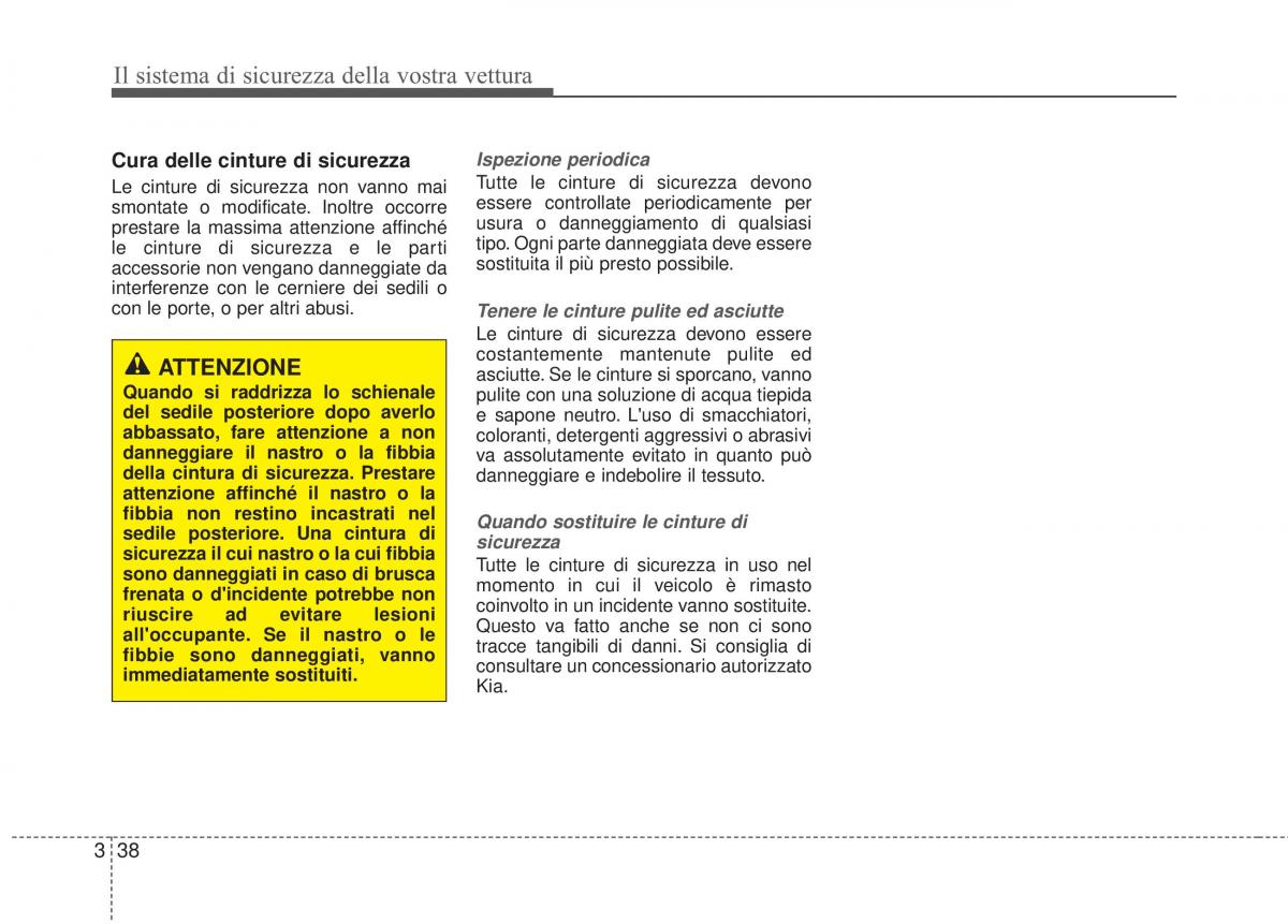 manual KIA Sorento KIA Sorento II 2 manuale del proprietario / page 66