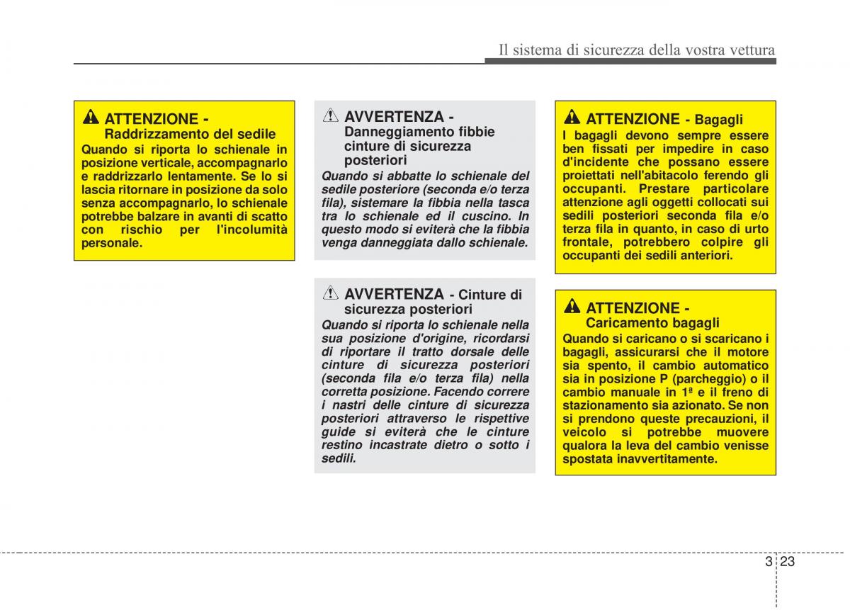 manual KIA Sorento KIA Sorento II 2 manuale del proprietario / page 51