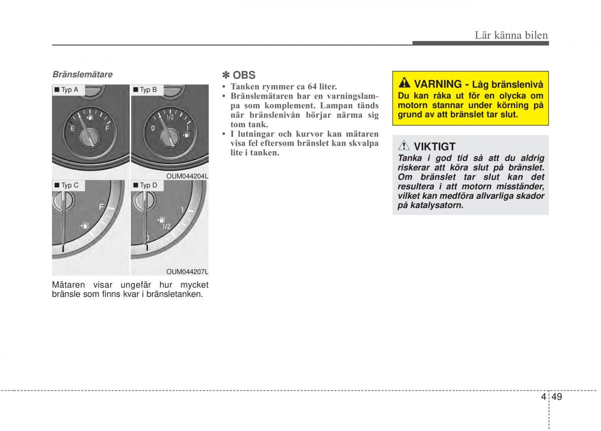 KIA Sorento II 2 instruktionsbok / page 142