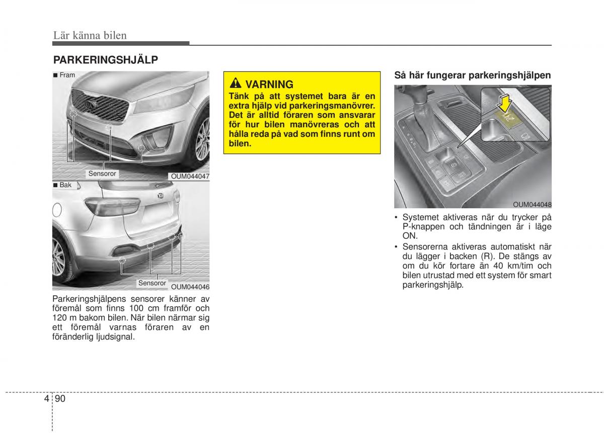 KIA Sorento II 2 instruktionsbok / page 183