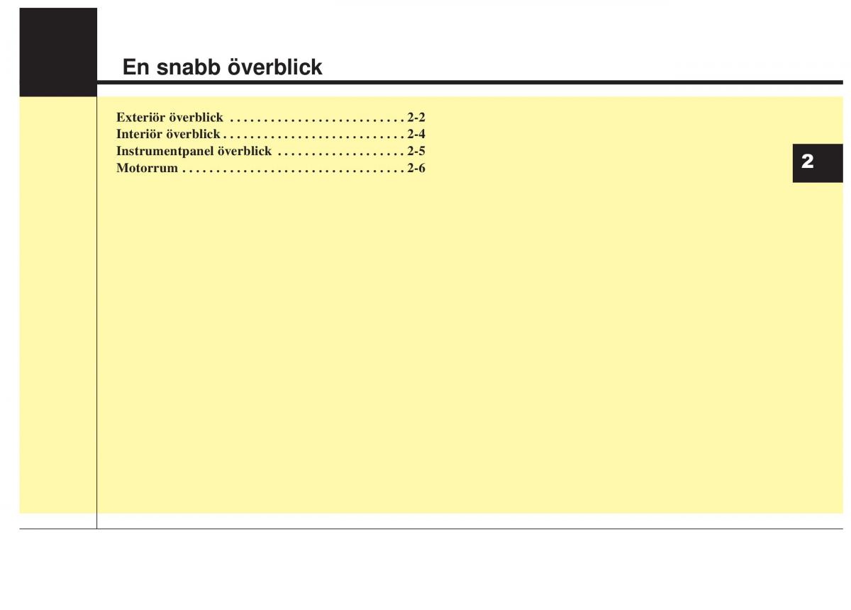 KIA Sorento II 2 instruktionsbok / page 21