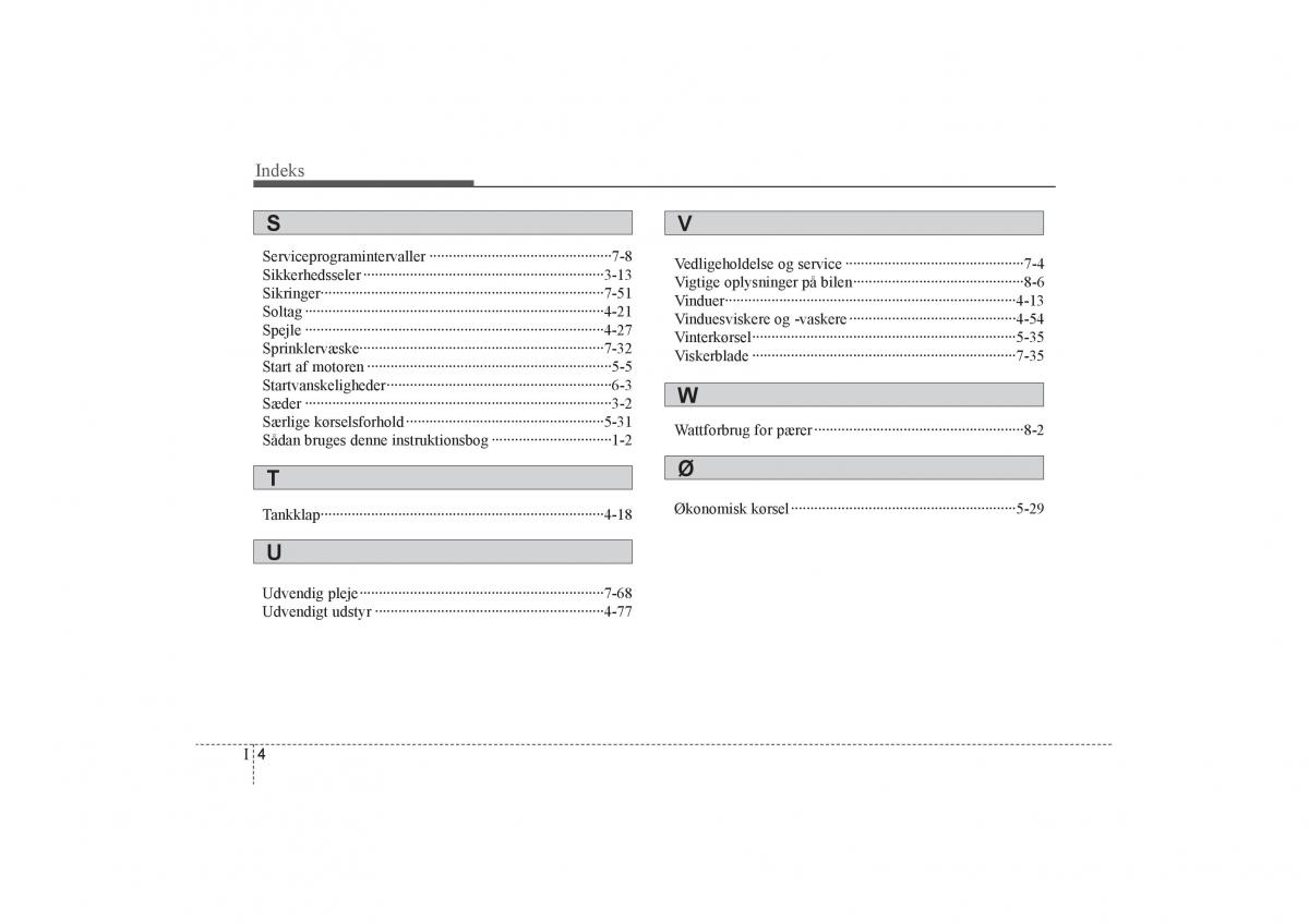 KIA Soul I 1 Bilens instruktionsbog / page 330