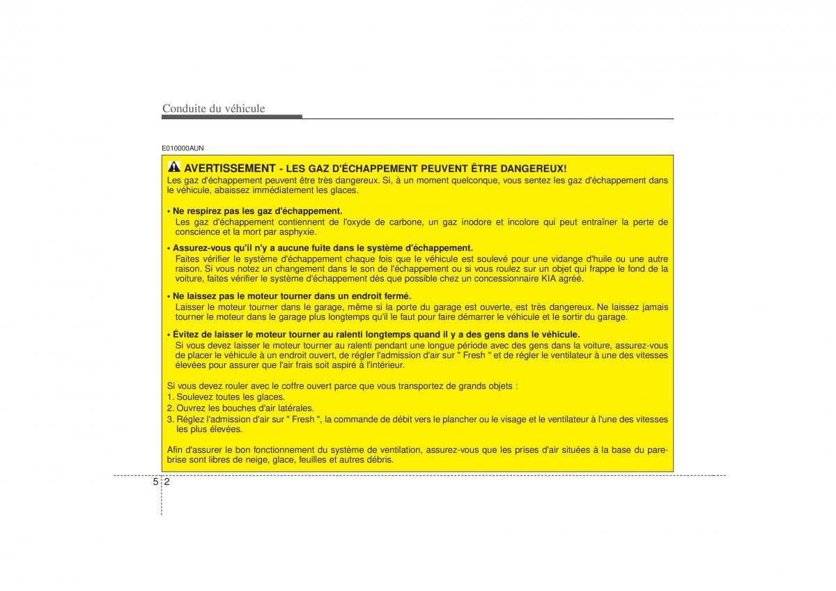 KIA Soul I 1 manuel du proprietaire / page 181