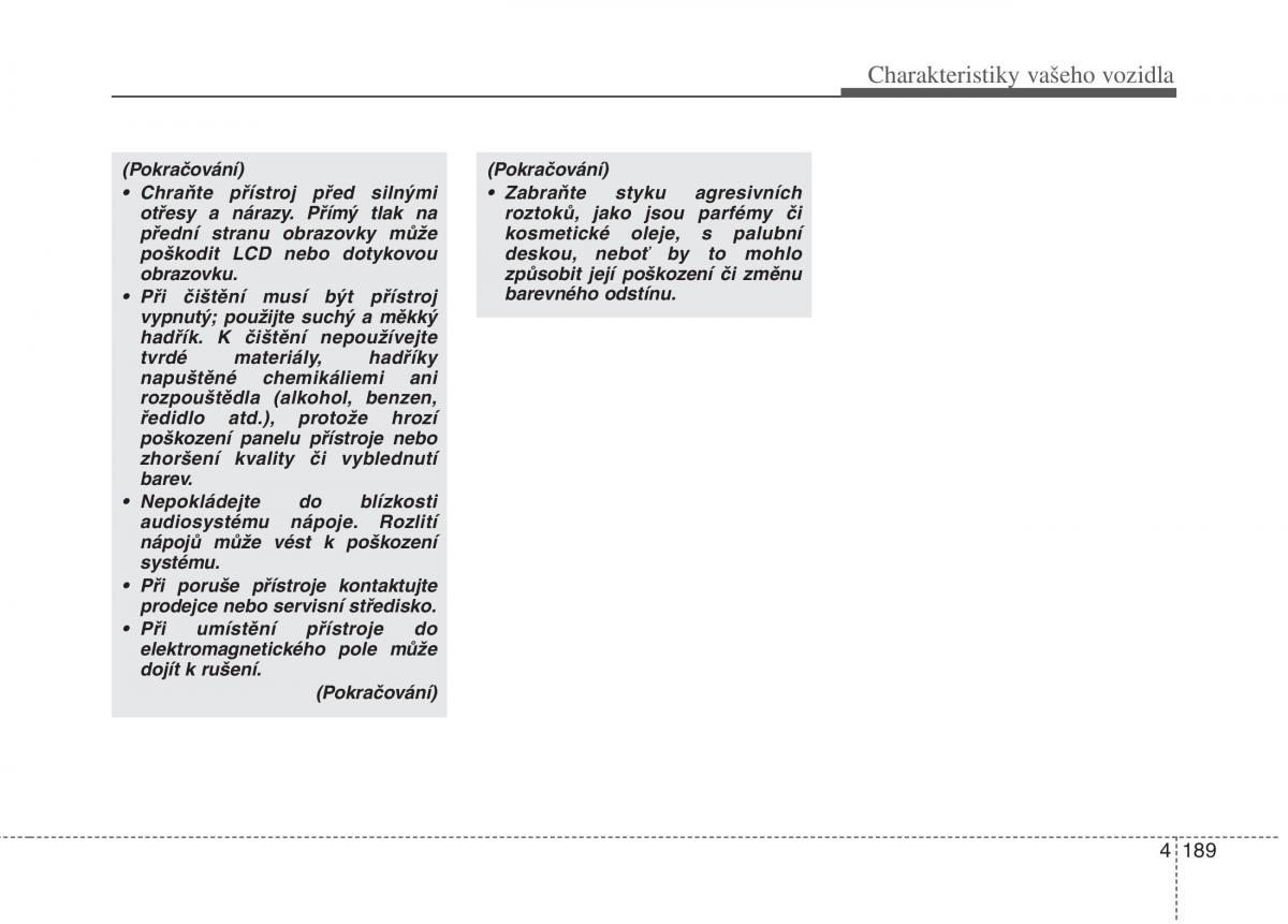 KIA Soul II 2 navod k obsludze / page 271