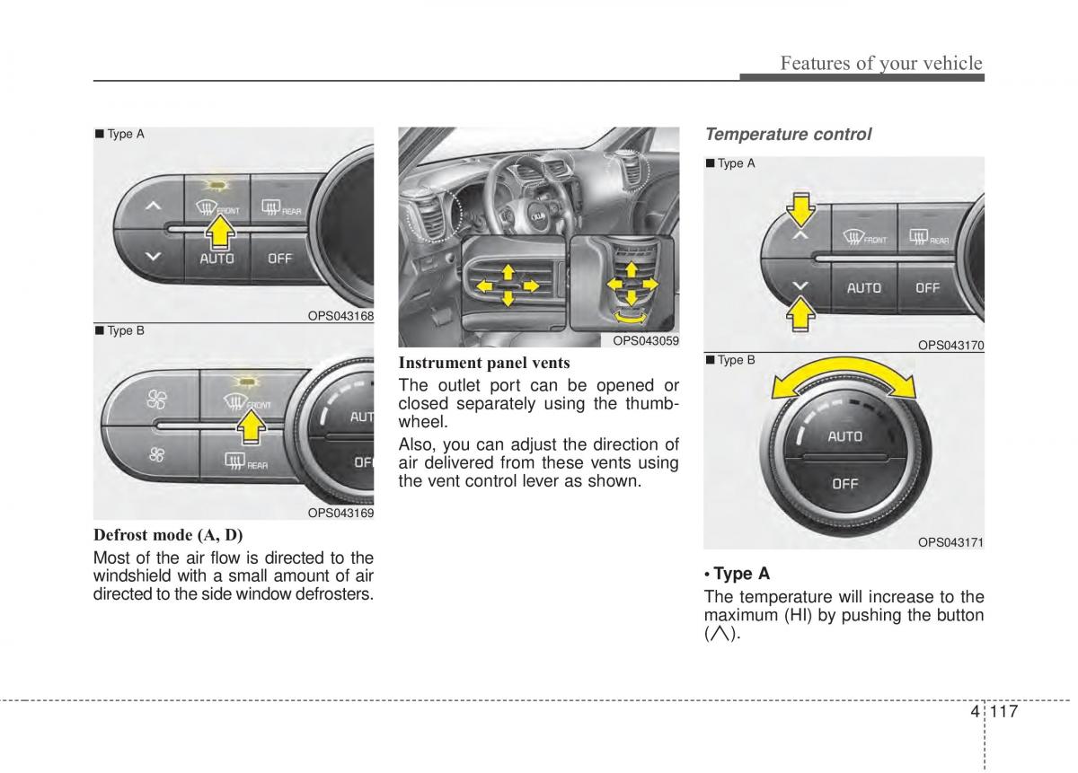 KIA Soul II 2 owners manual / page 203