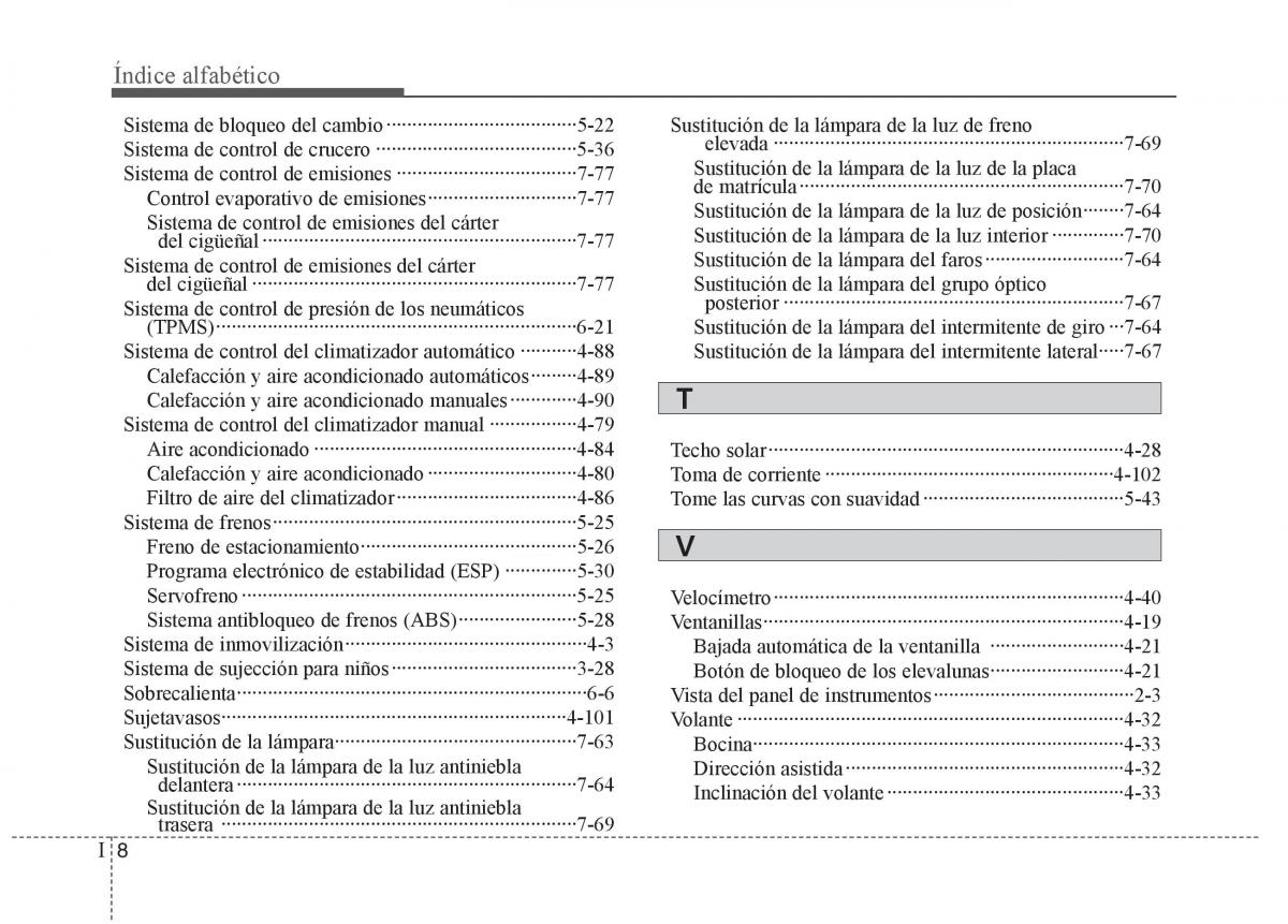 KIA Soul II 2 manual del propietario / page 406