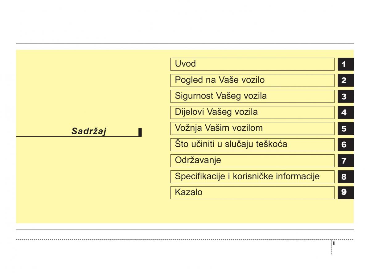 KIA Soul II 2 vlasnicko uputstvo / page 4