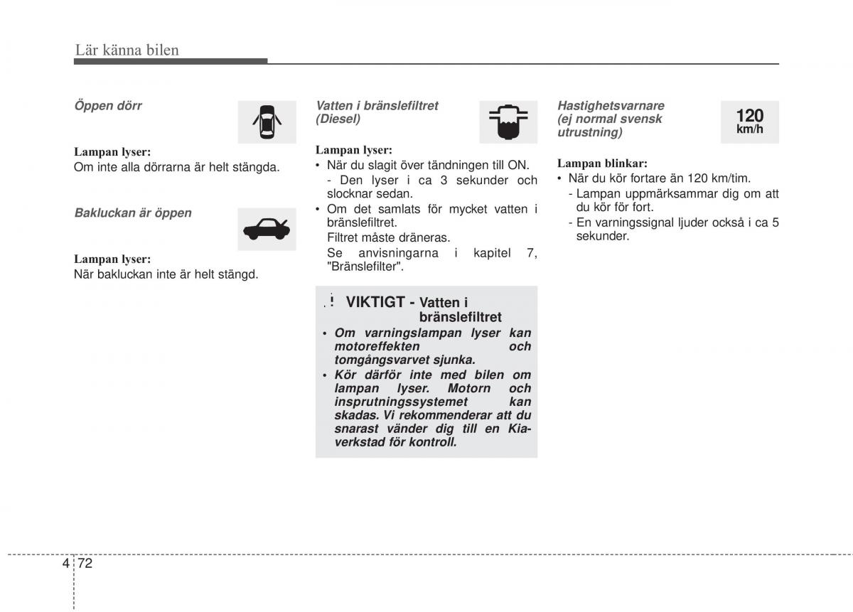KIA Soul II 2 instruktionsbok / page 151