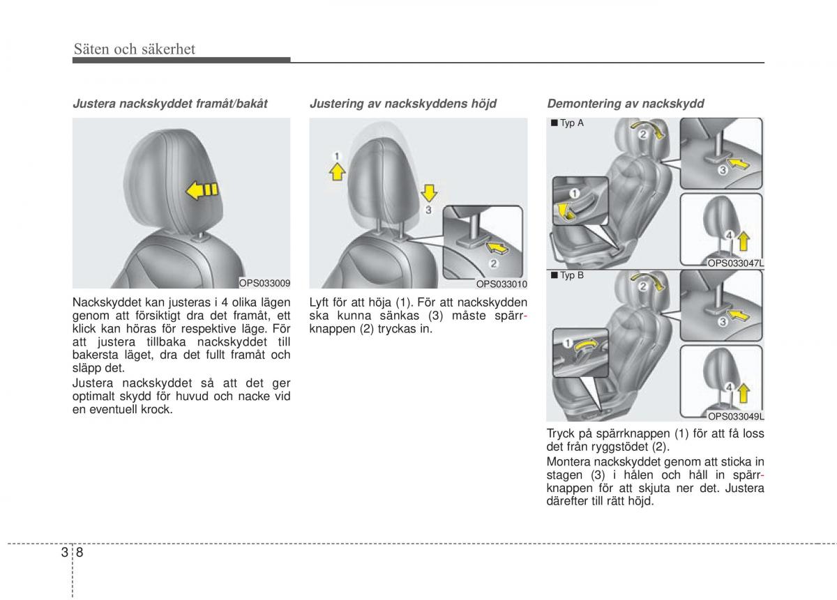 KIA Soul II 2 instruktionsbok / page 34