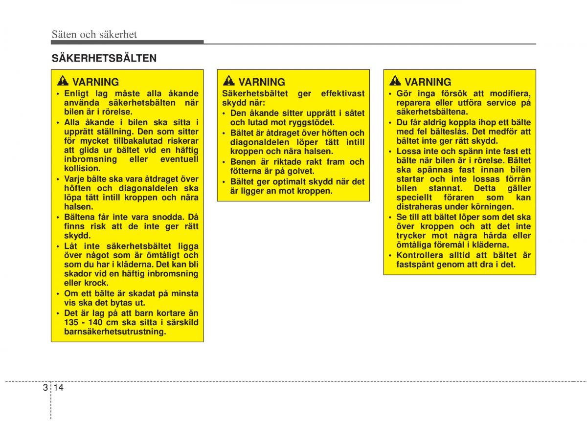KIA Soul II 2 instruktionsbok / page 40