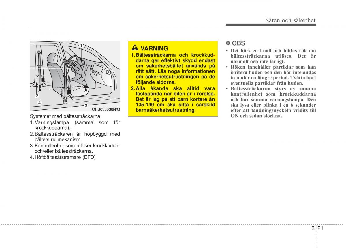 KIA Soul II 2 instruktionsbok / page 47