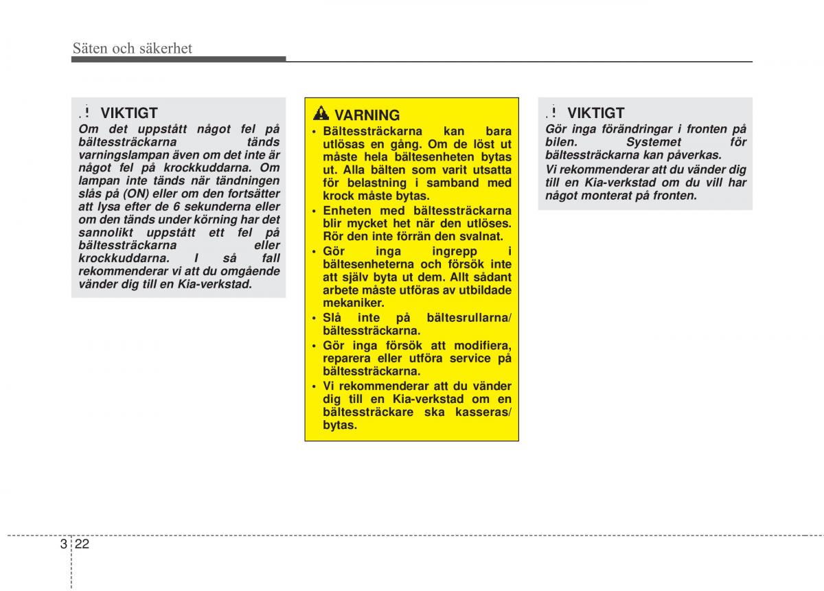 KIA Soul II 2 instruktionsbok / page 48