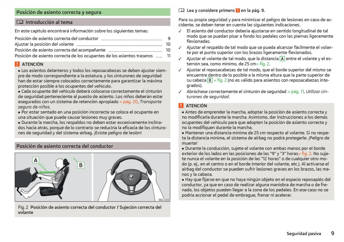 Skoda Rapid manual del propietario / page 11