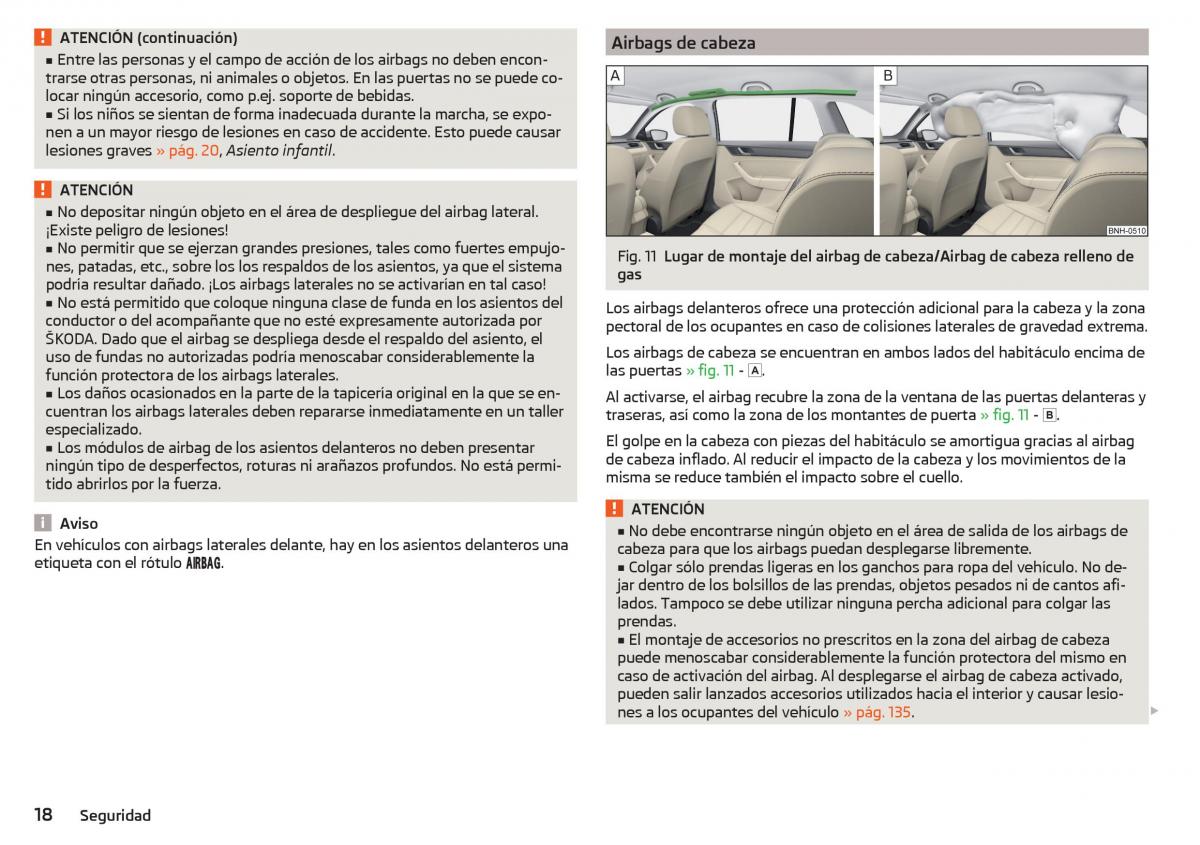 Skoda Rapid manual del propietario / page 20