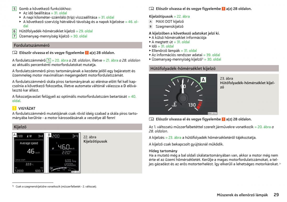 Skoda Rapid Kezelesi utmutato / page 31