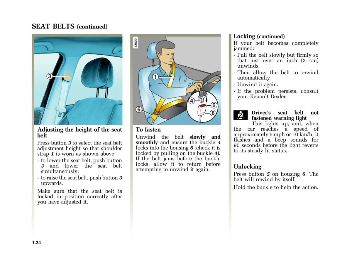 Renault Laguna I 1 owners manual / page 31