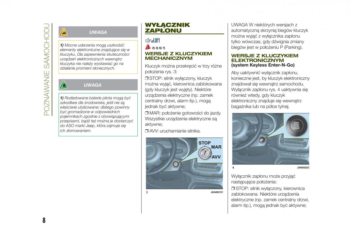 Jeep Renegade instrukcja obslugi / page 10