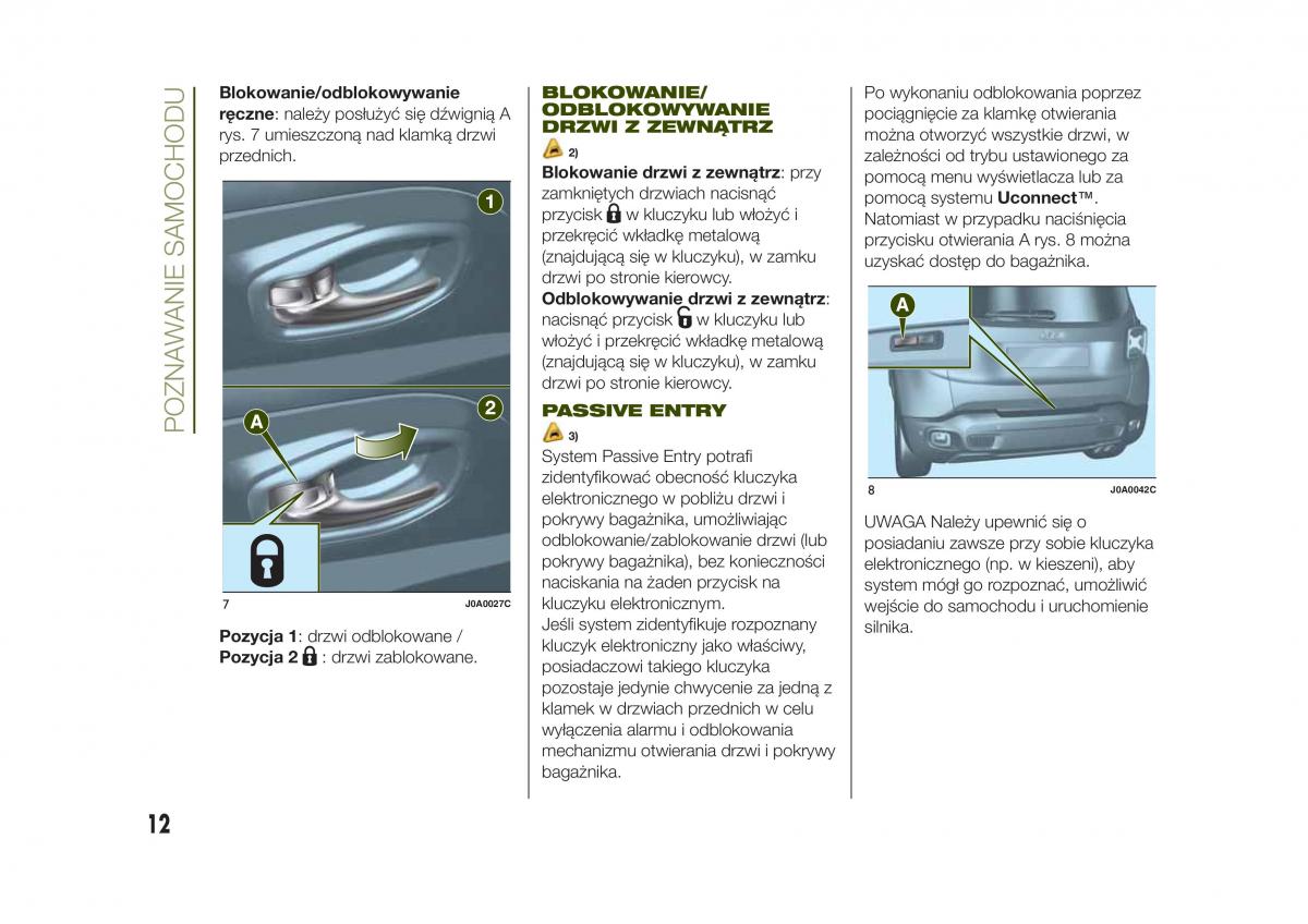 Jeep Renegade instrukcja obslugi / page 14