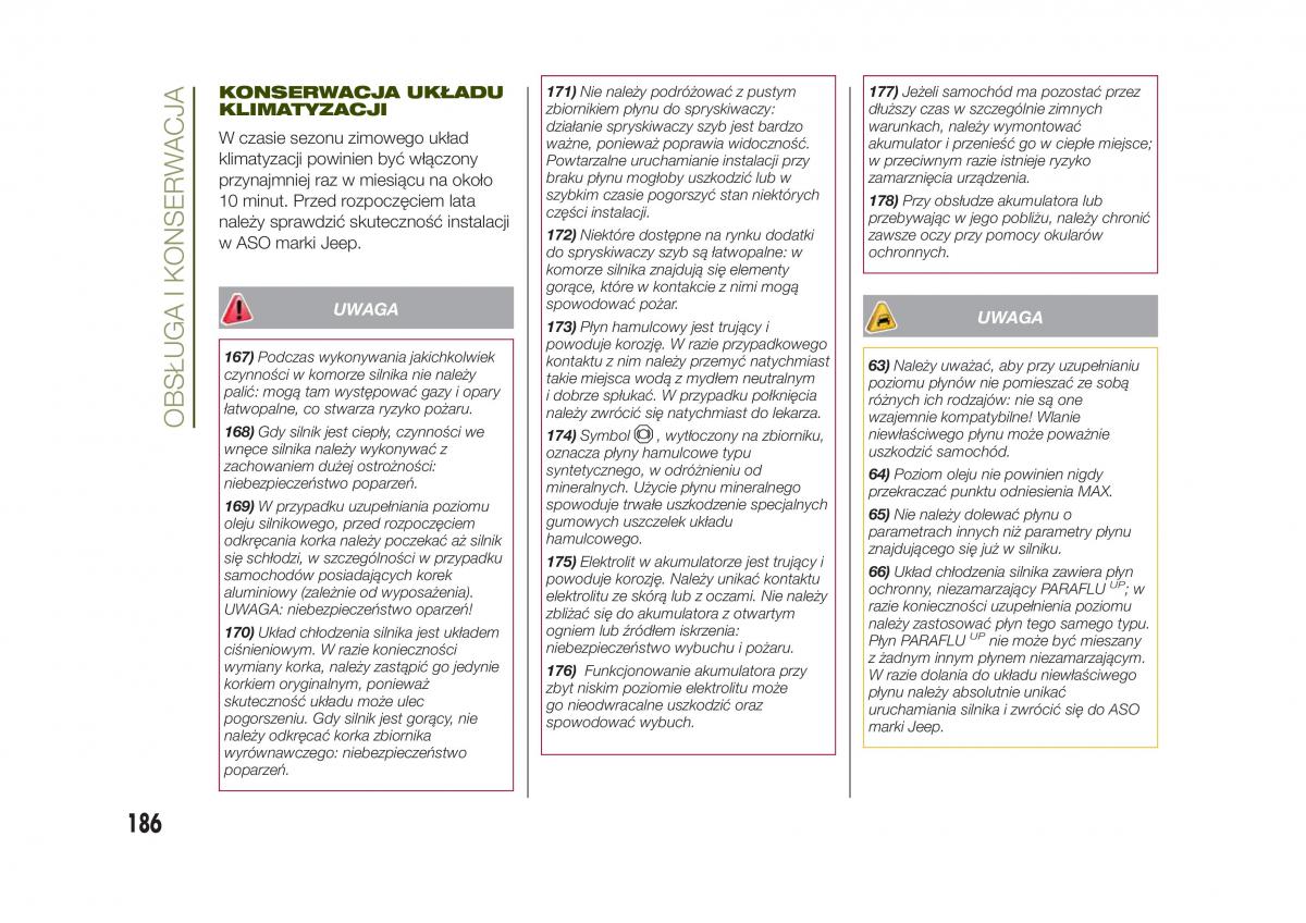Jeep Renegade instrukcja obslugi / page 188