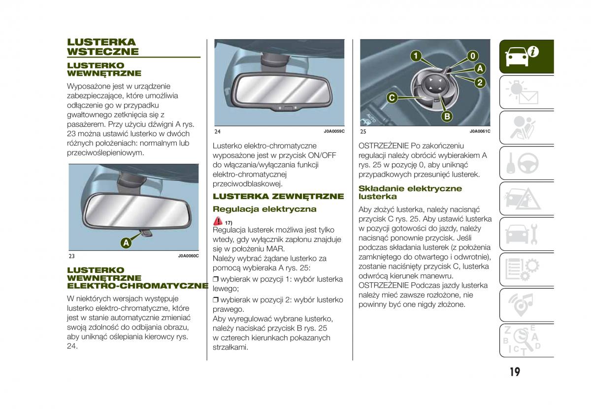 Jeep Renegade instrukcja obslugi / page 21