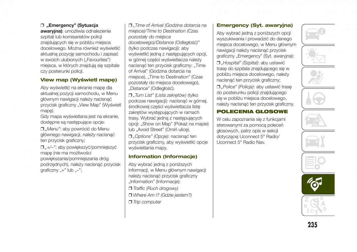Jeep Renegade instrukcja obslugi / page 237