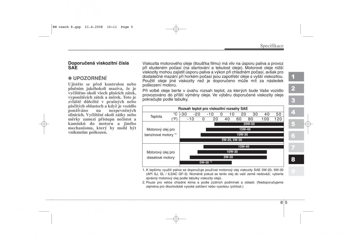 KIA Sportage II 2 navod k obsludze / page 380