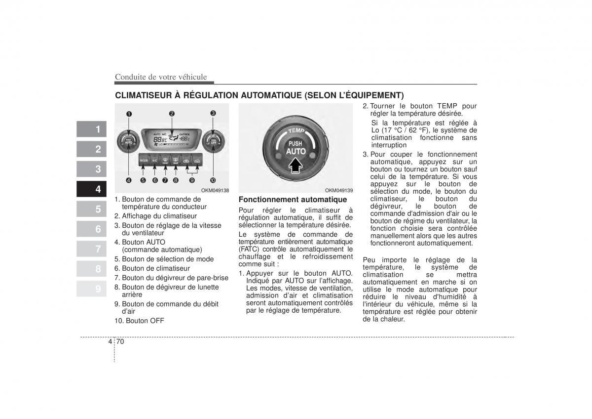KIA Sportage II 2 manuel du proprietaire / page 230