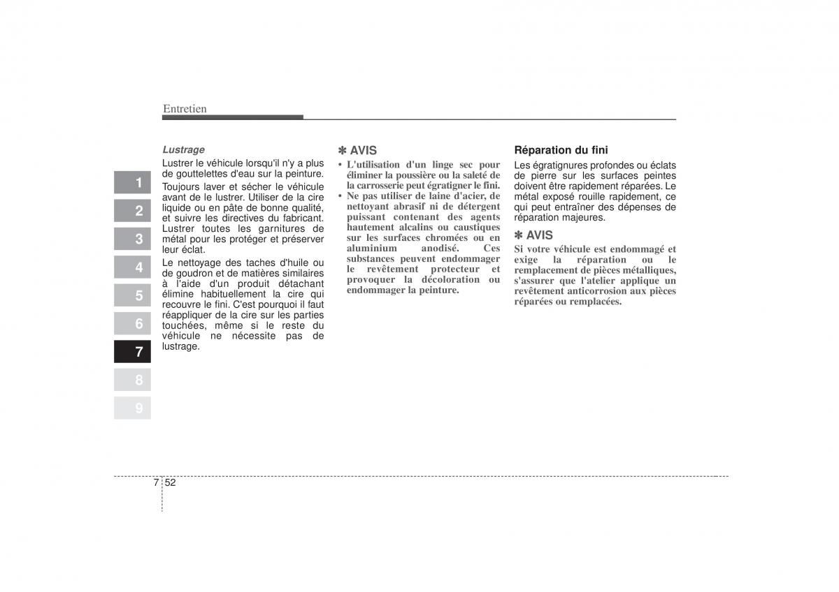 KIA Sportage II 2 manuel du proprietaire / page 373