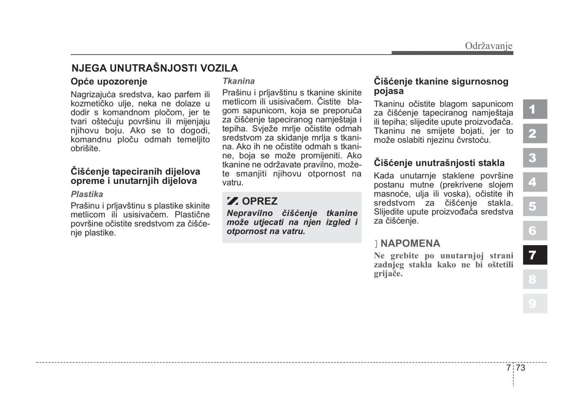 KIA Sportage II 2 vlasnicko uputstvo / page 351