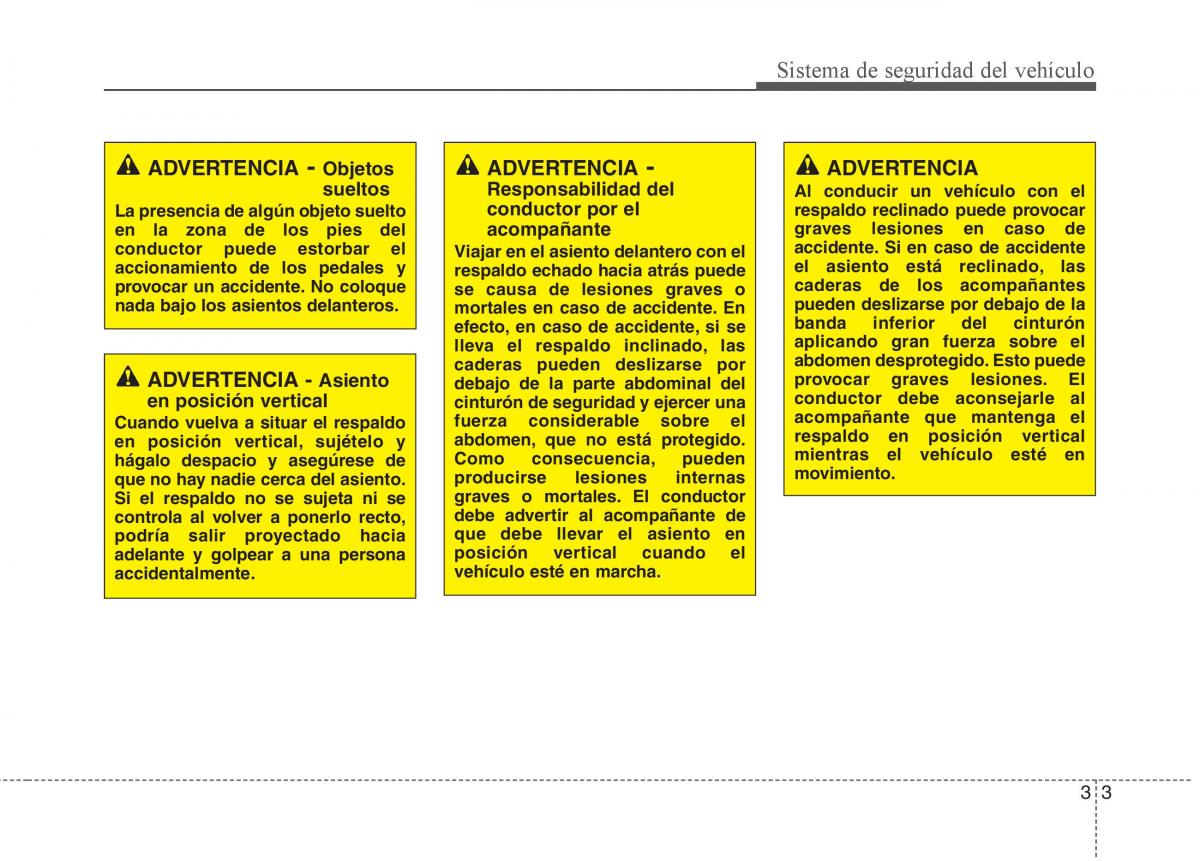 KIA Sportage III 3 manual del propietario / page 14