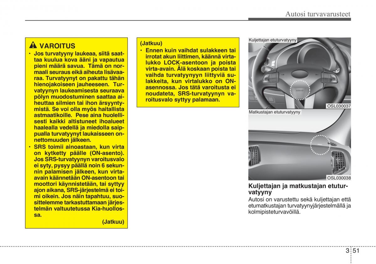 KIA Sportage III 3 omistajan kasikirja / page 66