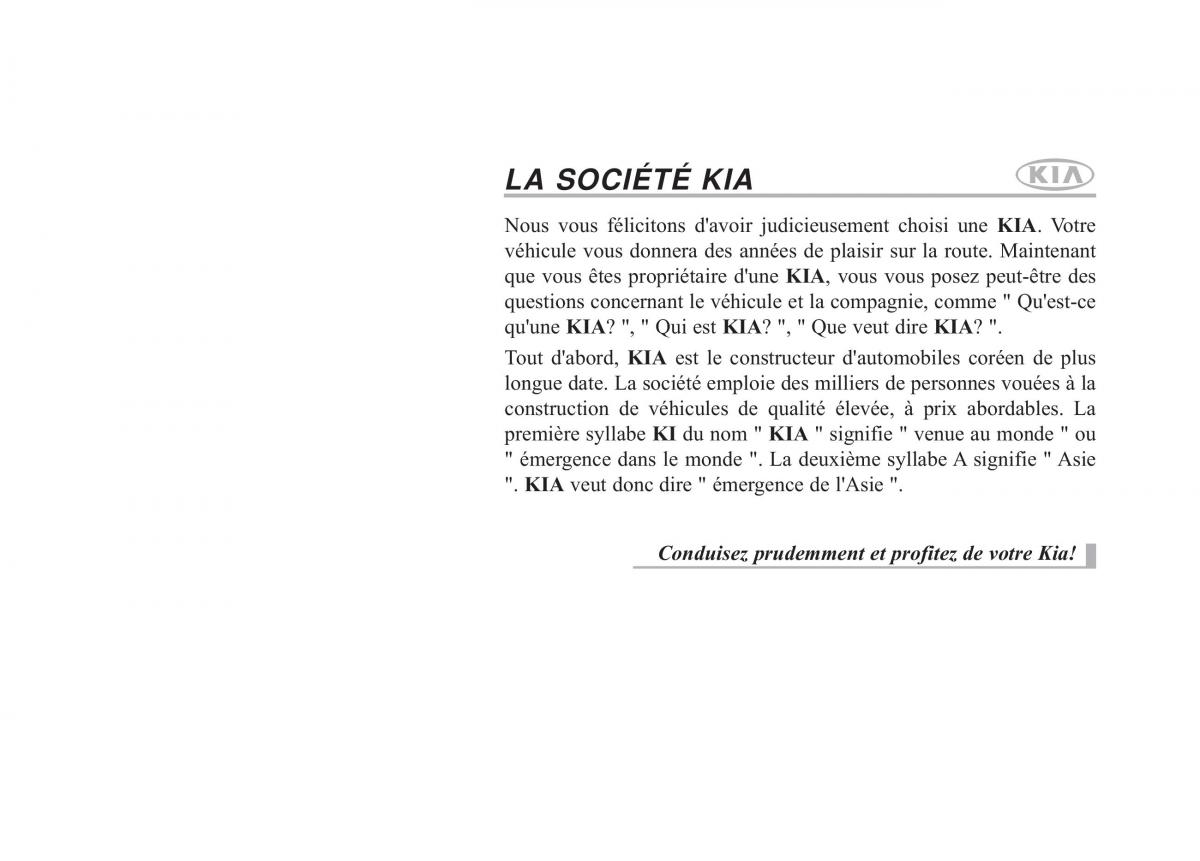 KIA Sportage III 3 manuel du proprietaire / page 1