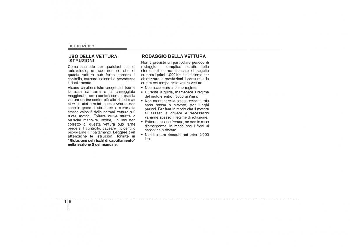 KIA Sportage III 3 manuale del proprietario / page 10