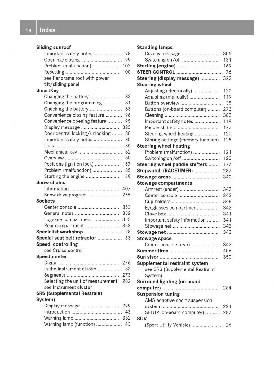 Mercedes Benz GL Class X166 owners manual / page 20