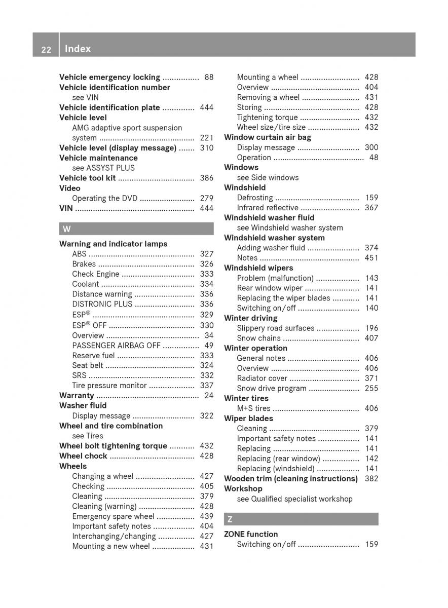 Mercedes Benz GL Class X166 owners manual / page 24