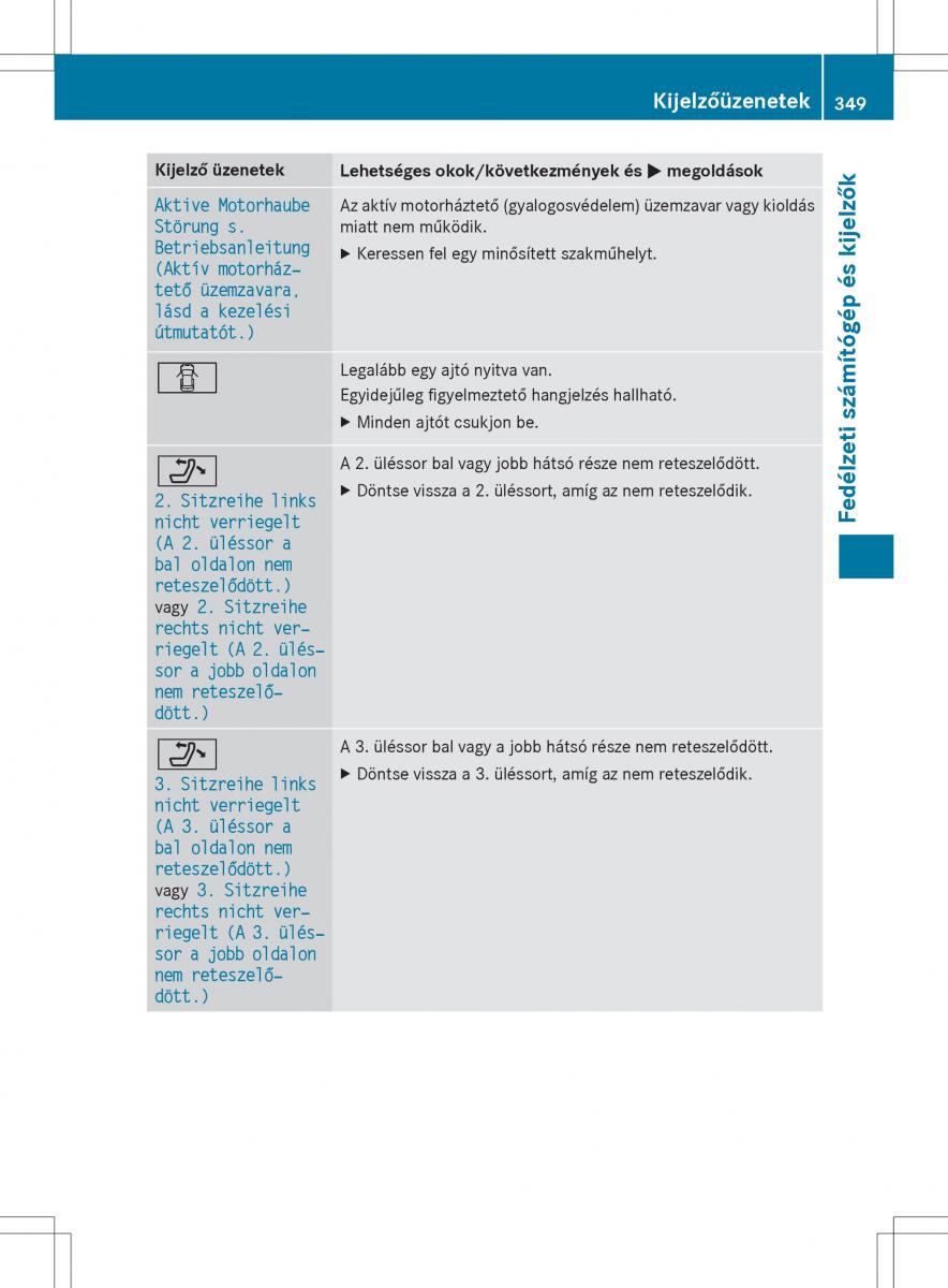 Mercedes Benz GL Class X166 Kezelesi utmutato / page 351