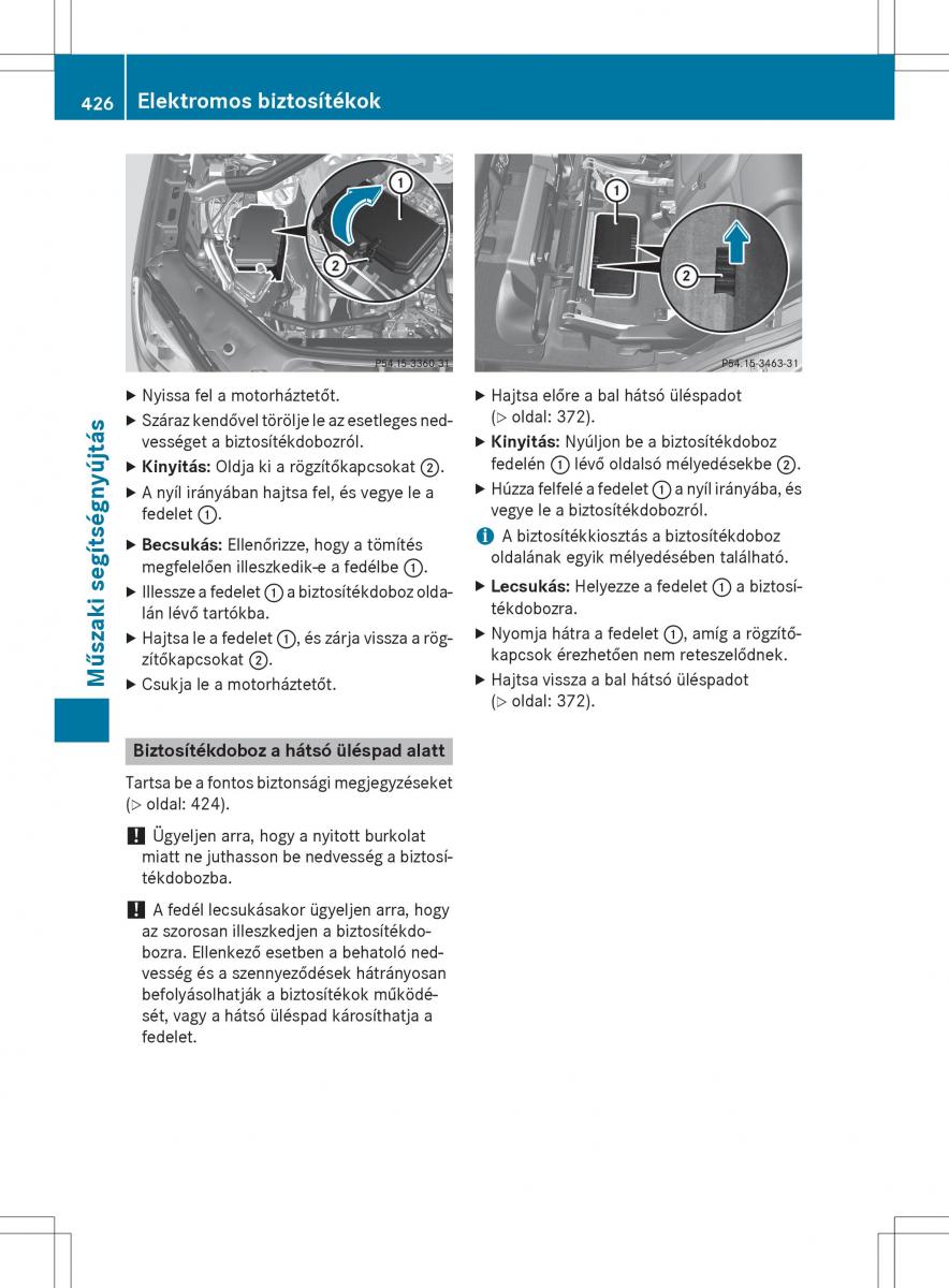 Mercedes Benz GL Class X166 Kezelesi utmutato / page 428