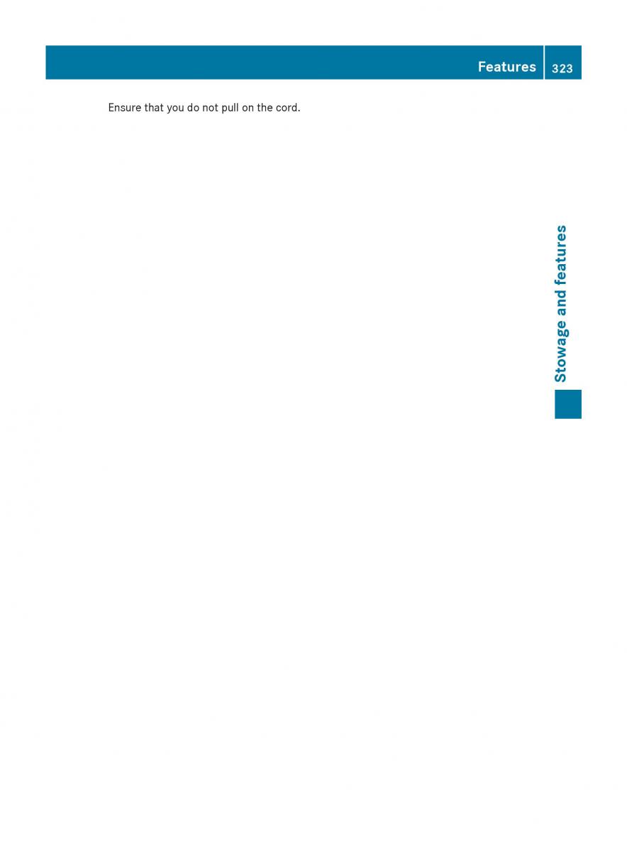 manual Mercedes GLC Mercedes Benz GLC Class owners manual / page 325