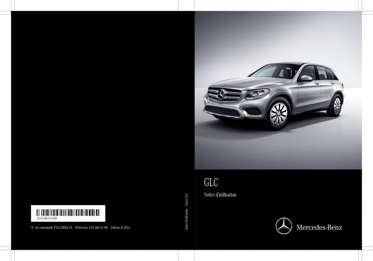 Mercedes Benz GLC Class manuel du proprietaire / page 1