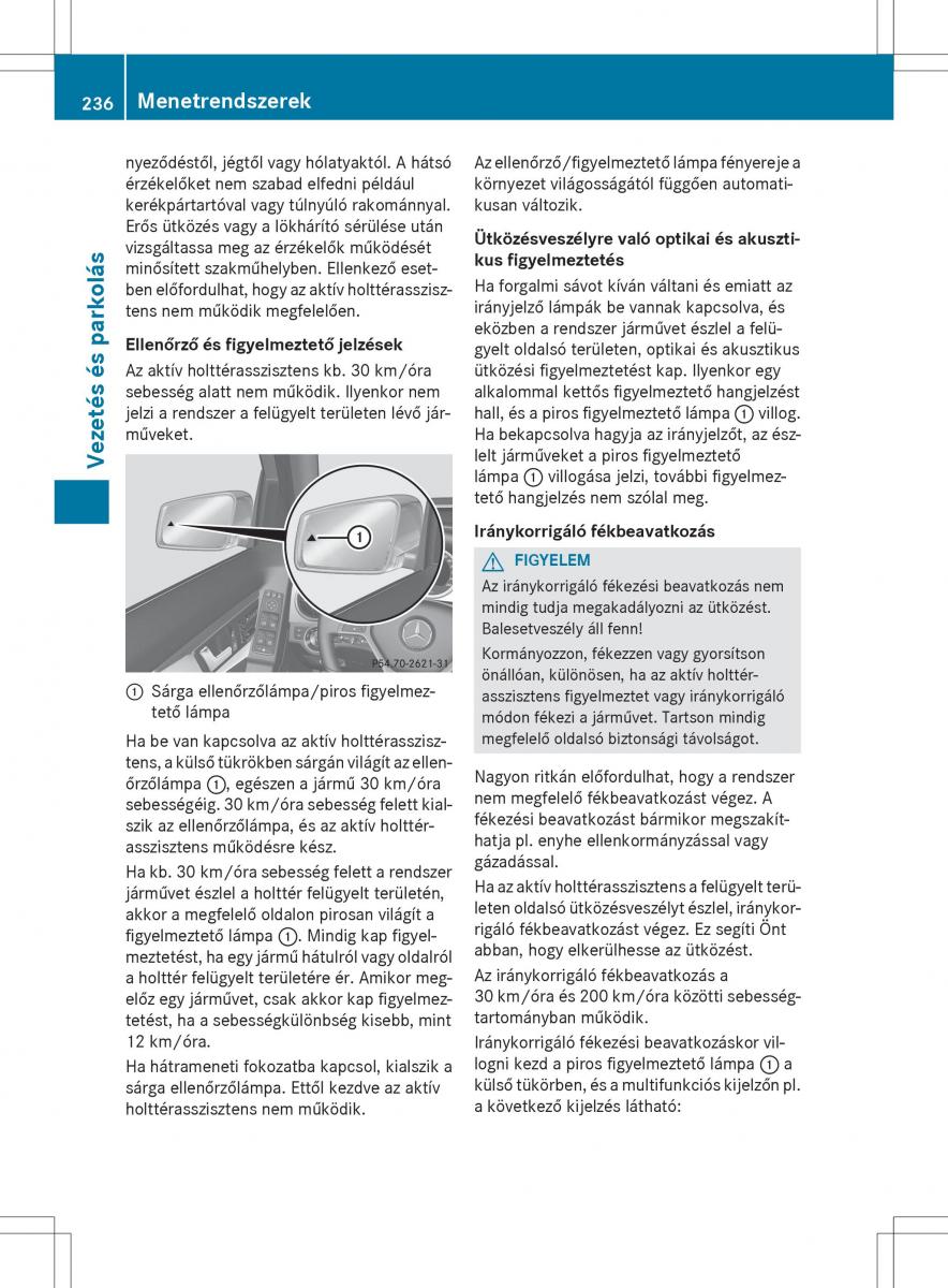 Mercedes Benz GLK Class X204 Kezelesi utmutato / page 238