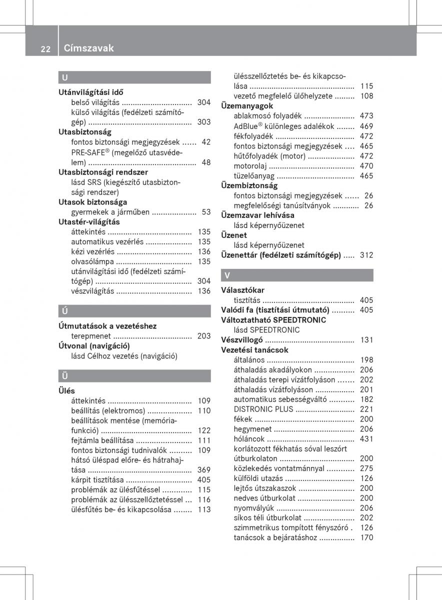 Mercedes Benz ML Class W166 Kezelesi utmutato / page 24