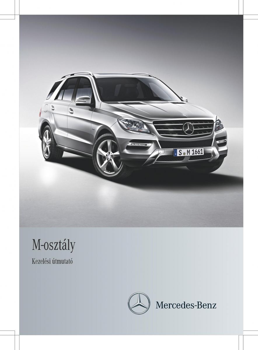 Mercedes Benz ML Class W166 Kezelesi utmutato / page 1