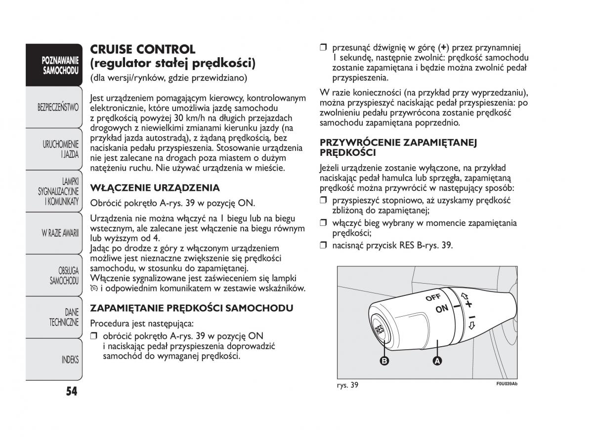Abarth Punto instrukcja obslugi / page 55