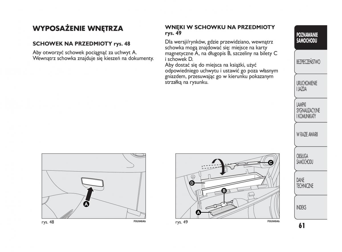 Abarth Punto instrukcja obslugi / page 62